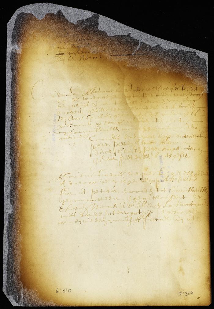 Petition of Adriaen Blommert concerning misuse of shipping marks [Copy of Volume 6:310a]