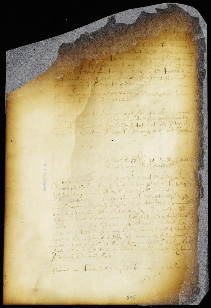 Order to Adriaen Keyser to pay Adriaen Dircksen Coen's account against the ship La Garce [Copy of Volume 6:309b]