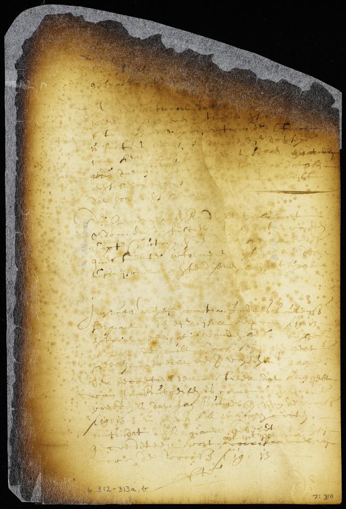 Proceedings in the case of Eldert Bruinsen vs. Nicolaes Lange [Copy of Volume 6:312c]