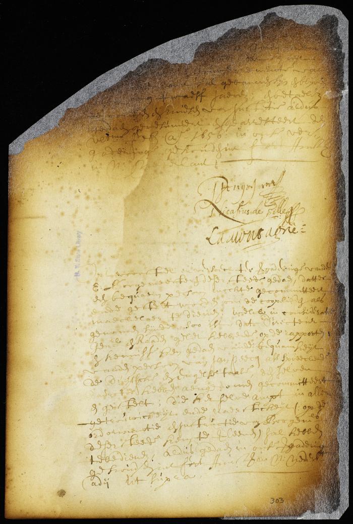 Appointment of Jan Peecq to be broker to the merchants of New Amsterdam [Copy of Volume 6:308a]