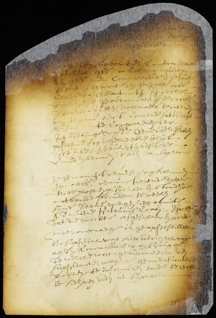 Order to Cornelis van Brugge to rectify errors in Harmen Jacobsen's account [Copy of Volume 6:368b]