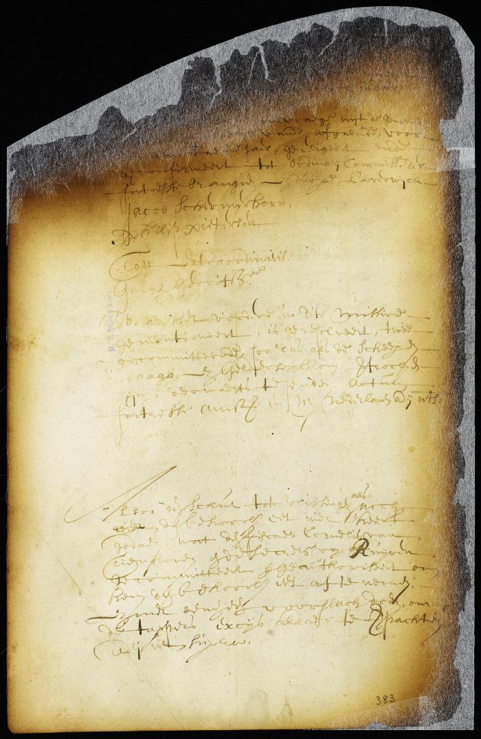 Appointment of magistrates for Fort Orange and the village of Beverwyck [Copy of Volume 6:362b]