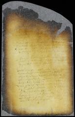 Petition of Hendrick Huygen requesting to be informed what amount of duty he has to pay on the cargo of the ship Mercury [Copy of Volume 8:60b]