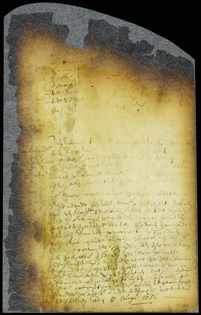 Order to the magistrates of Gravesend to restore Anthony Jansen's cattle [Copy of Volume 8:118]