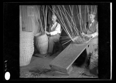 [Making baskets]