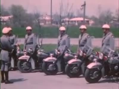 State Police Motorcycle School, 1961