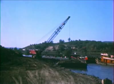 Erie Canal Relocation, 1952