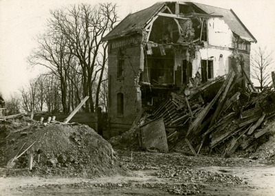 Ruins in Luzay[?]-Somme, France