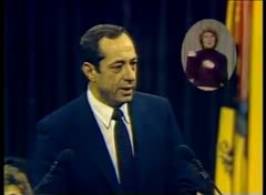 Governor Mario Cuomo's (NY) Inaugural Address, 1983 - Cuomo family story excerpt