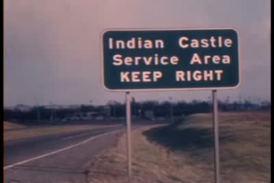 Indian Castle SA + Sign, 1950s