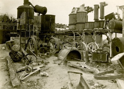 View of the factory in Erchen[?] (Somme), France