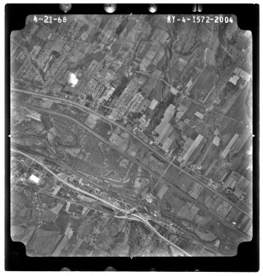 Aerial photograph of Utica East USGS quadrangle