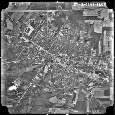 Aerial photograph of Batavia South USGS quadrangle