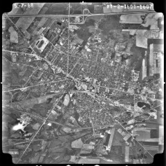 Aerial photograph of Batavia South USGS quadrangle