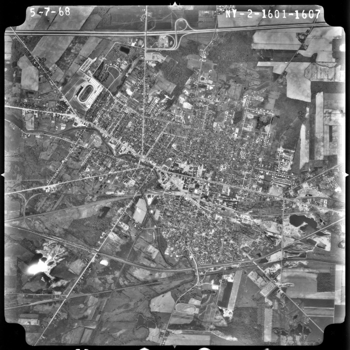 Aerial photograph of Batavia South USGS quadrangle