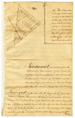 Return of a survey and map for Jonathan Smith and others, of a tract in the Minisink Angle, 1771