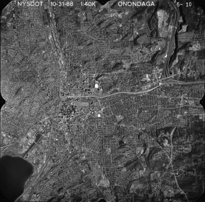 Aerial photograph of Syracuse West USGS quadrangle