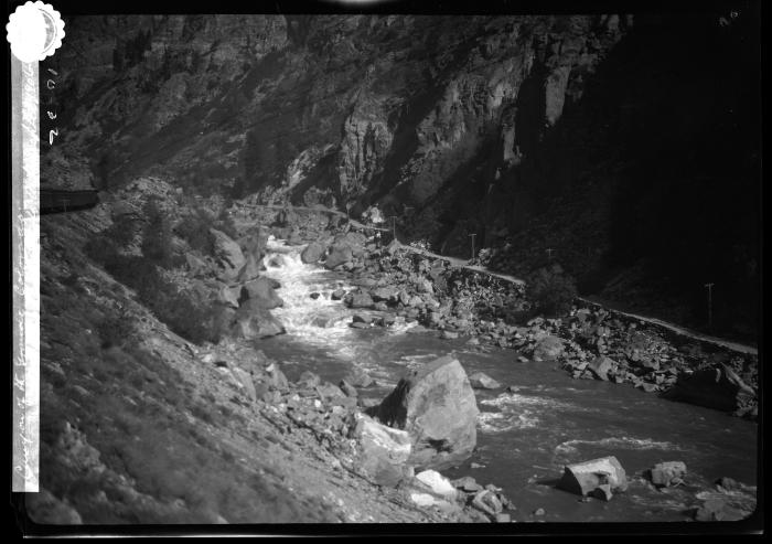 Canyon of the Grand River in Colorado