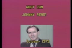 What Can Johnny Read, 1979
