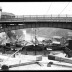 Erie Canal: View of Canal From Stairway of Superintendent's Office