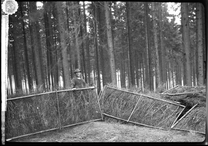 Screens for shading seed beds, Germany