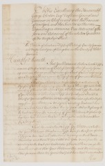 Petition of Abraham Kipp and Moses Cantyne to operate a ferry across the Hudson river, 1752