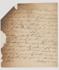 Affidavit of Anthony Van Etten regarding Native American hostilities