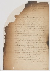 Proclamation for the capture of Samuel Slaughter for killing Native Americans