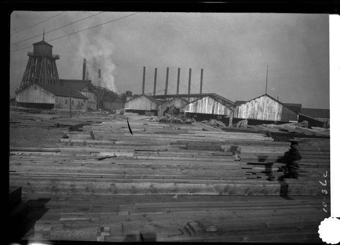 Sawmill of Inman and Polson, Portland, Oregon