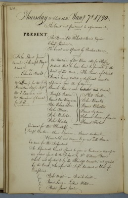 First Circuit engrossed minutes, January 7, 1790