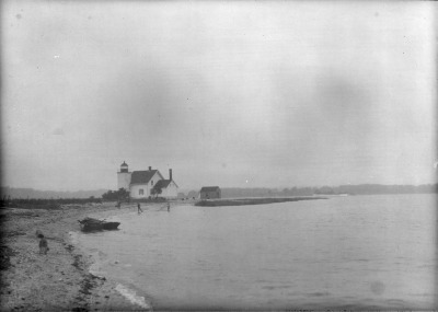 View of lighthouse Lloyds Neck