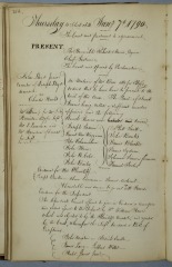 First Circuit engrossed minutes, January 7, 1790