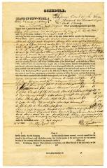 Affidavit of Revolutionary War service and property by Peter Faulkner
