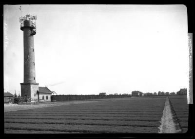 Water tower in nursery of I. Heins Sohne Halstenbek, Germany