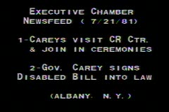 1- Careys visit CR Ctr. &amp; Join in Ceremonies, 1981