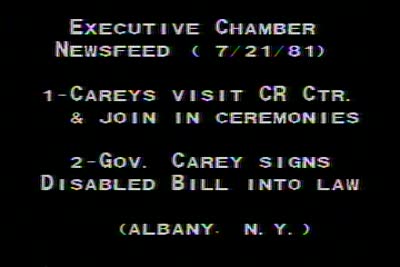 1- Careys visit CR Ctr. &amp; Join in Ceremonies, 1981