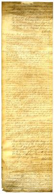 Eviction proceedings against Samuel Moore, Dutchess county, 1764