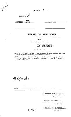 NYS Bill and Veto Jackets: 2015, Chapter 1