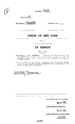 NYS Bill and Veto Jackets: 2015, Chapter 555