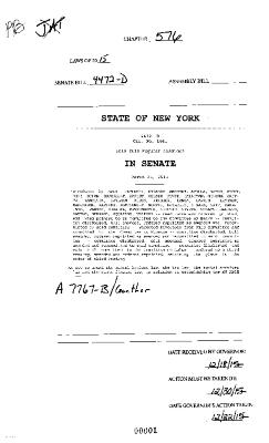 NYS Bill and Veto Jackets: 2015, Chapter 576