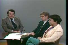 Debate on legalized gambling between the subcommittee chairperson Assemblywoman Gerdi Lipschutz and Bruce Detlefson, 1981