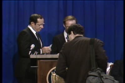 Governor's News Conference: Court of Appeals Judges/Swearing In, 1985