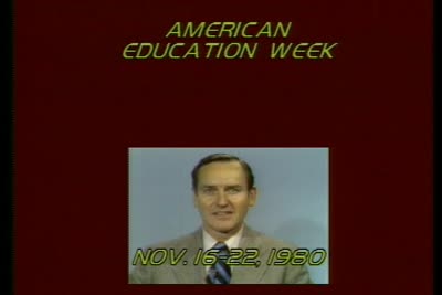 American Education Week - Public Service Announcement Spots, 1980