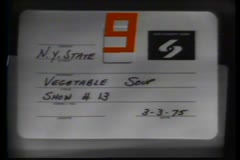 Vegetable Soup: Season 1 Episodes 13 &amp; 14, 1975