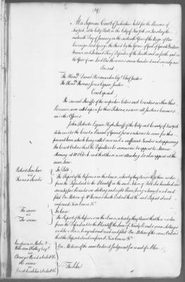 Engrossed minutes of the Supreme Court of Judicature, January - April 1776