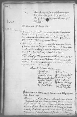 Engrossed minutes of the Supreme Court of Judicature, July - November 1779