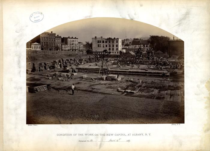 Condition of the work on the new Capitol at Albany, N.Y., photograph 13