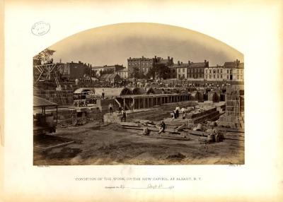 Condition of the work on the new Capitol at Albany, N.Y., photograph 27