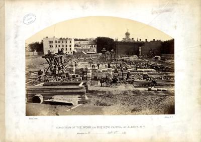 Condition of the work on the new Capitol at Albany, N.Y., photograph 11