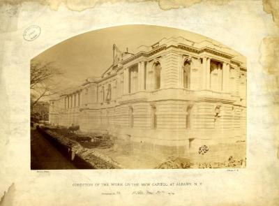 Condition of the work on the new Capitol at Albany, N.Y., photograph 54